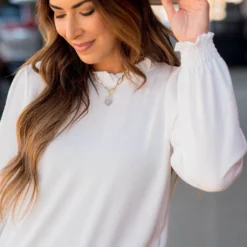 Classy Cinched Detail Blouse