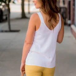 Button Accented V Tank 15 Button Accented V Tank -Women's Clothing Store BB 0581 3130c588 be4e 4dde ba88 3c987d922e20 332113