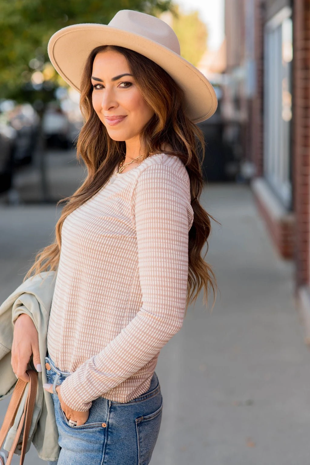 Mixed Lines Long Sleeve Tee 12 Mixed Lines Long Sleeve Tee - Image 12