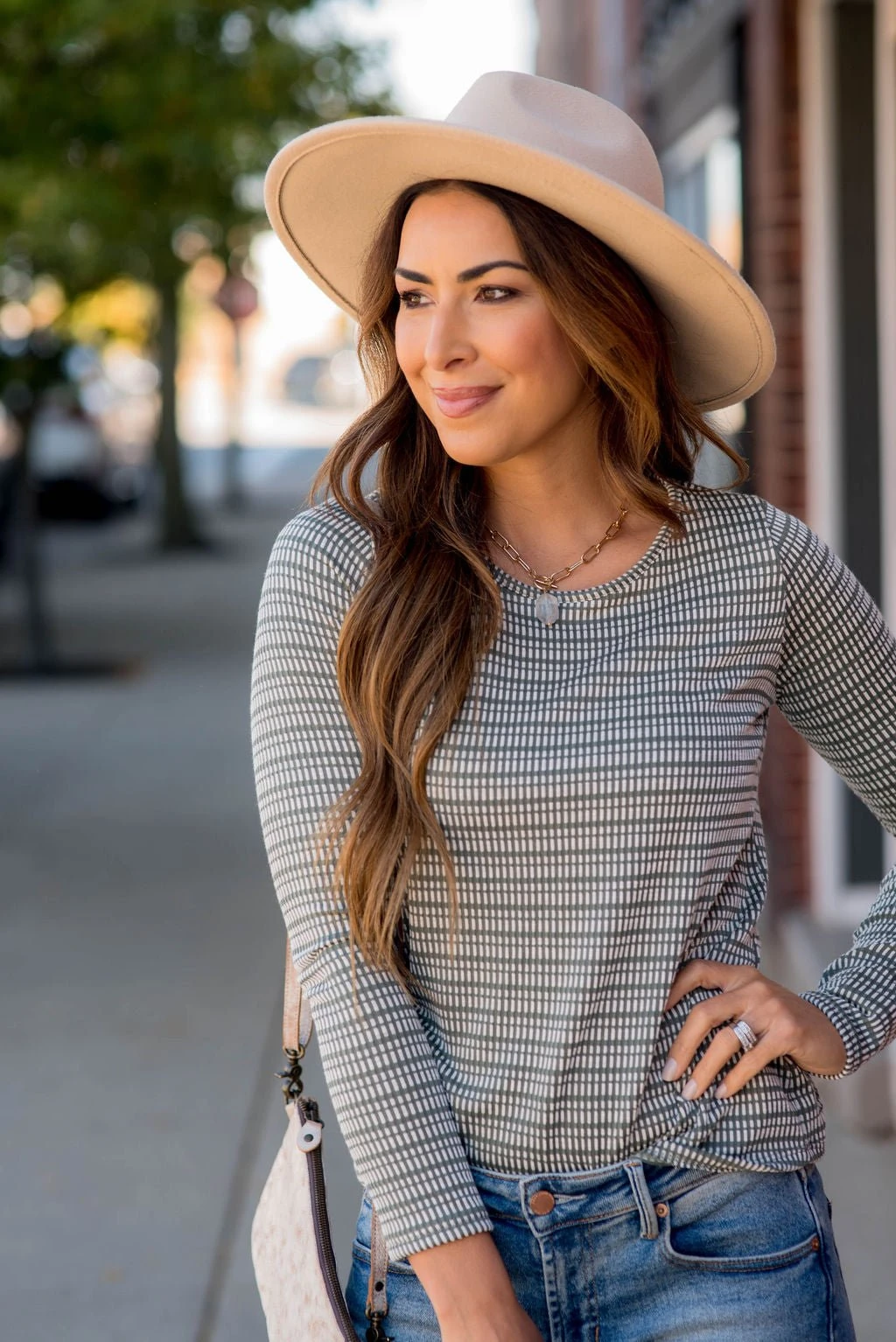 Mixed Lines Long Sleeve Tee 16 Mixed Lines Long Sleeve Tee - Image 16