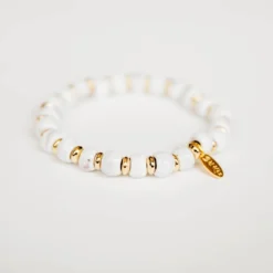 Bel Koz 14k Gold Accented Clay Bracelet -Women's Clothing Store BB 0633 115710f6 8124 4dfe b141 b0e837174db5 386278