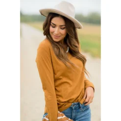 Cotton Slub Long Sleeve Tee -Women's Clothing Store BB 0643 66865e52 993c 4198 a6fe 2a27d88a8e9f