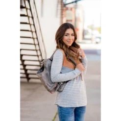 Betsey's Striped Chevron Cowl Neck -Women's Clothing Store BB 0653 a7bc24e8 36bb 477f a037 02f45ba9f999