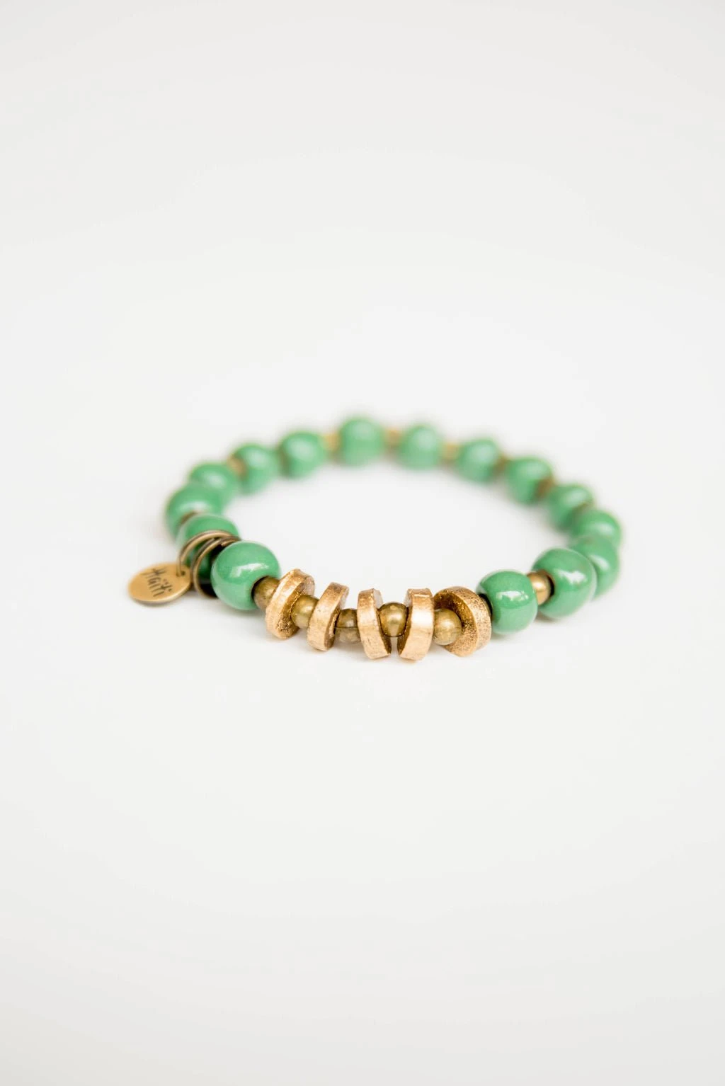 Bel Koz Flat Bead Bracelet 14 Bel Koz Flat Bead Bracelet - Image 14