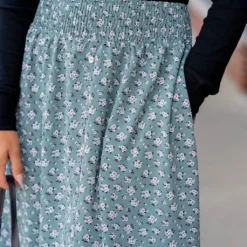 Bouquets Button Accent Maxi Skirt -Women's Clothing Store BB 0706 79860b2f 360d 4c80 a0f4 38164f47ae6e 819530