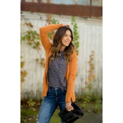 Cease The Day Cinched Blouse -Women's Clothing Store BB 0708