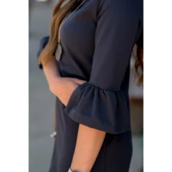 Flutter Sleeve Dress -Women's Clothing Store BB 0720 0c35fcfa 08da 443b 9cfb 1ab933caa1bf