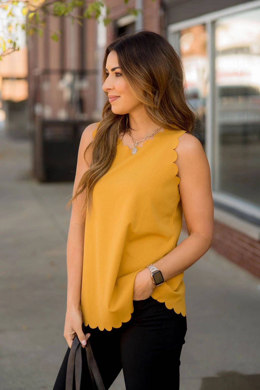 Scalloped Tank 1 Scalloped Tank