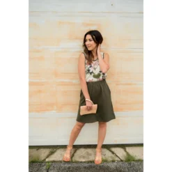 Simple Skirt -Women's Clothing Store BB 0741 1