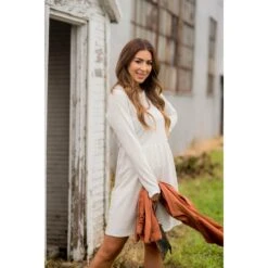 Cinched Ruffle Sleeve Sweatshirt Dress 32 Cinched Ruffle Sleeve Sweatshirt Dress -Women's Clothing Store BB 0747 5d2ee030 ff7b 4995 a8ab 793a09a12bc5