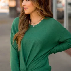 Thermal Tie Front Long Sleeve Tee 27 Thermal Tie Front Long Sleeve Tee -Women's Clothing Store BB 0776 f3cc081b d1b3 4d9b 9fc8 1c58a3608980 130974