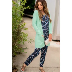 Simple Knit Cardigan -Women's Clothing Store BB 0776 f5be2b82 d39d 47f7 a343 8e132d059d6f