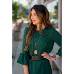 Peplum Sleeve Dress -Women's Clothing Store BB 0779 4cbca351 73eb 4ed7 a3d5 aa207a518a88