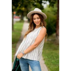Vertical Striped Triple Tiered Tank 37 Vertical Striped Triple Tiered Tank -Women's Clothing Store BB 0835 aec8d282 359f 499d a1f6 782f15bf31f0