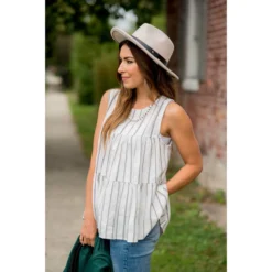 Vertical Striped Triple Tiered Tank 39 Vertical Striped Triple Tiered Tank -Women's Clothing Store BB 0845 741f9350 00fb 4e0d ae9f bd2519f703ba
