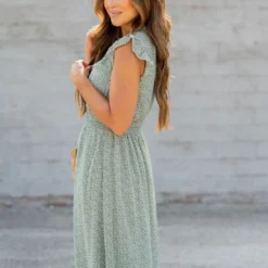 Dainty Daisies Ruched Top Cinched Dress -Women's Clothing Store BB 0849 61a755e5 64f3 41e7 9405 4e496f01b9f6 503579