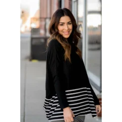 Poncho Style Striped Cowl Neck Sweater 38 Poncho Style Striped Cowl Neck Sweater -Women's Clothing Store BB 0879 6cafb39d 5d8b 4ee0 ae4d 930c69e24399