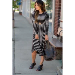 Long Sleeve Striped Midi 16 Long Sleeve Striped Midi -Women's Clothing Store BB 0890 31da6fc2 606c 4b97 99d4 dc371d022f73