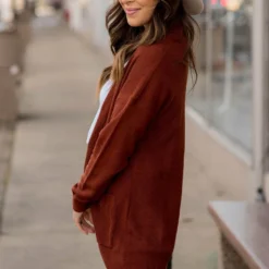 Ribbed Accent Cardigan -Women's Clothing Store BB 0939 13863f19 3fd4 4964 8151 4675c4001635