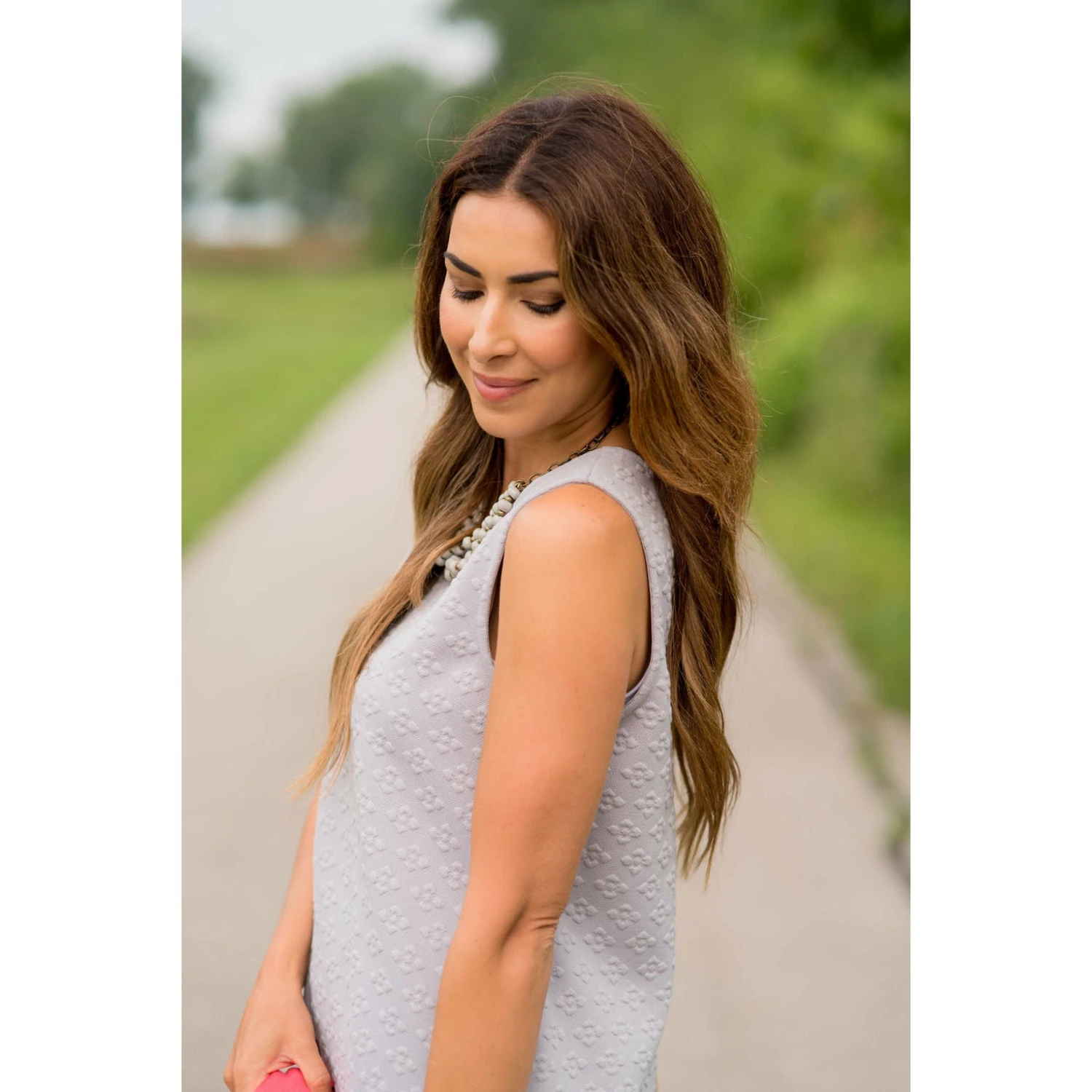 Sleeveless Textured Swing Dress 6 Sleeveless Textured Swing Dress - Image 6