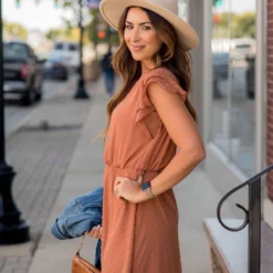 Double Flutter Swiss Dot Dress -Women's Clothing Store BB 0967 86f5b96f 7594 45e8 97a5 8c012d9a97f8 844388