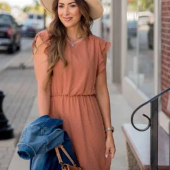 Double Flutter Swiss Dot Dress -Women's Clothing Store BB 0969 c13eb436 8a64 4f06 a893 1dcc5a0d7367 745120