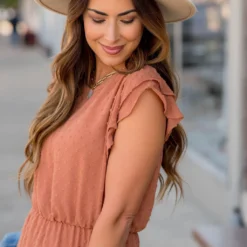 Double Flutter Swiss Dot Dress -Women's Clothing Store BB 0972 8002197b c41b 44b7 8691 abccedb5ac69 252757