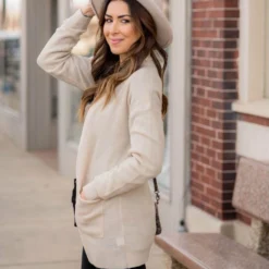 Ribbed Accent Cardigan -Women's Clothing Store BB 0977 9c8075d6 d60a 4d58 938f 411c47c7ec5d