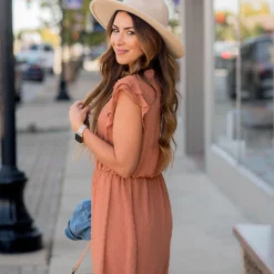 Double Flutter Swiss Dot Dress -Women's Clothing Store BB 0979 4bd7d922 b833 43c1 b6dd 288d9b55548b 739201