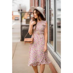 Blooming Floral Midi Dress -Women's Clothing Store BB 0990 e65c045b 6614 434c abfd 77bd35b8f7f4 186738