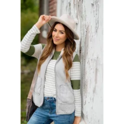 Sherpa Lined Vest -Women's Clothing Store BB 0992 7a5fcf90 1769 4bd9 b775 e329ff102d4e