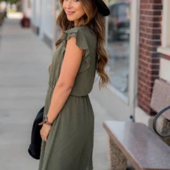 Double Flutter Swiss Dot Dress -Women's Clothing Store BB 0993 77452c51 0180 42d7 a069 899e8f54dcf7 749817