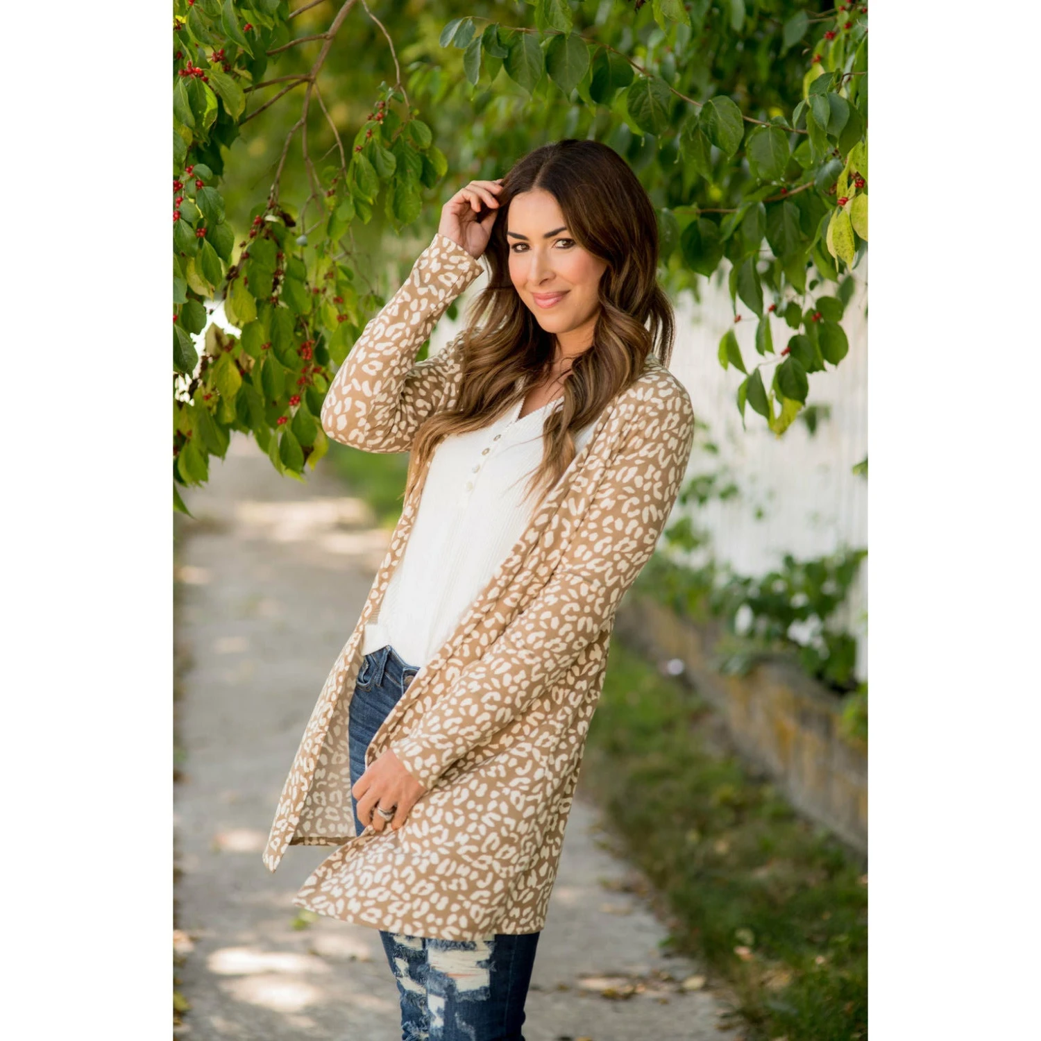 Lightweight Leopard Print Cardigan 11 Lightweight Leopard Print Cardigan - Image 11
