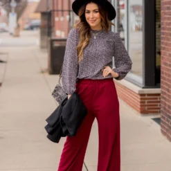 Everyday Wide Leg Pants -Women's Clothing Store BB 0999 ee2ad382 6cbb 435e 8228 463ca2a87d91 810790