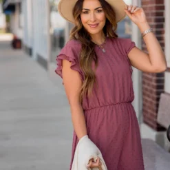 Double Flutter Swiss Dot Dress -Women's Clothing Store BB 1016 a5e15c2a 96da 488a 92bf 2ff98d20248e 533994