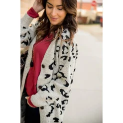 Button Leopard Tunic Cardigan -Women's Clothing Store BB 1034 29ba5ff3 d946 43b3 a1b1 35452b925d93