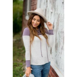 Solid Shoulder Striped Cowl Neck Sweatshirt 25 Solid Shoulder Striped Cowl Neck Sweatshirt -Women's Clothing Store BB 1036 33acdd43 76e1 4225 8eb3 7dad0636b2ed