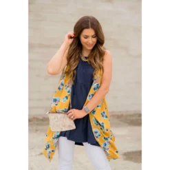 Watercolor Floral Kimono Vest -Women's Clothing Store BB 1071 a85b37b0 4861 407a bdea 8aac8c571388