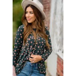 Mini Poppy Long Sleeve Tee -Women's Clothing Store BB 1081 a13188b7 7dc1 452b 8181 adbc9fc9b5c7