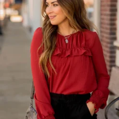 Ruffle Blouse 27 Ruffle Blouse -Women's Clothing Store BB 1102 8b8a3785 d6ee 4acd 8400 ed510cb87538 571256