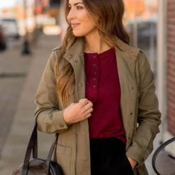 Button Tie Utility Jacket -Women's Clothing Store BB 1149 90dd1a7e 2a8c 4676 91d8 2cf57ef3bdd3 594243