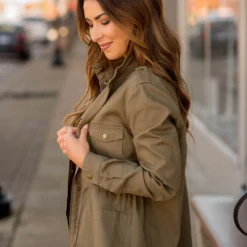 Button Tie Utility Jacket -Women's Clothing Store BB 1151 0d597917 b9af 41fe bf6a 33fea02fd530 955691