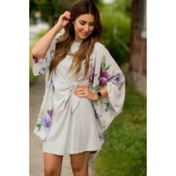 Purple Floral Kimono -Women's Clothing Store BB 1163 478142f8 1bf5 4ed9 898d bf677791b9f1