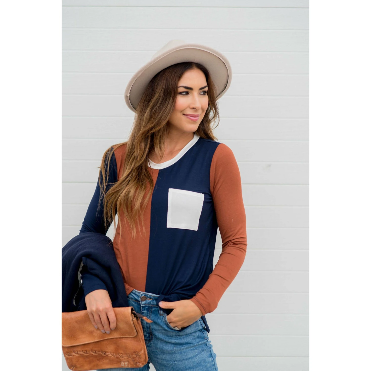 Sassy Split Pocket Tee 3 Sassy Split Pocket Tee - Image 3