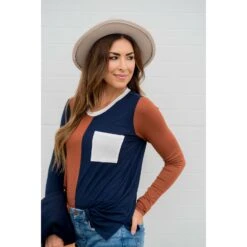 Sassy Split Pocket Tee 24 Sassy Split Pocket Tee -Women's Clothing Store BB 1168