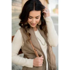 Sherpa Lined Vest -Women's Clothing Store BB 1188 f840a4c8 5004 46c8 bac3 1ab8505813db