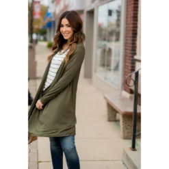 Lightweight Basic Tunic Cardigan -Women's Clothing Store BB 1208 b12e6425 821d 459f bbdd 17fc3b48e01b
