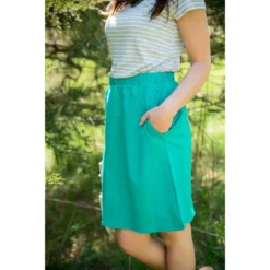 Simple Skirt -Women's Clothing Store BB 1212