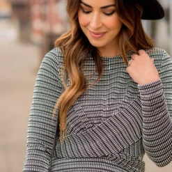 Mixed Lines Tie Back Dress -Women's Clothing Store BB 1256 1ef0488c eb6c 4986 84c4 3d7d25887314 289732