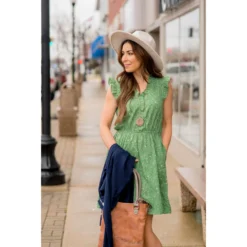 Splatter Dot Ruffle Dress -Women's Clothing Store BB 1265 d14c6091 c07b 468c 8ac3 4afffcee8a77